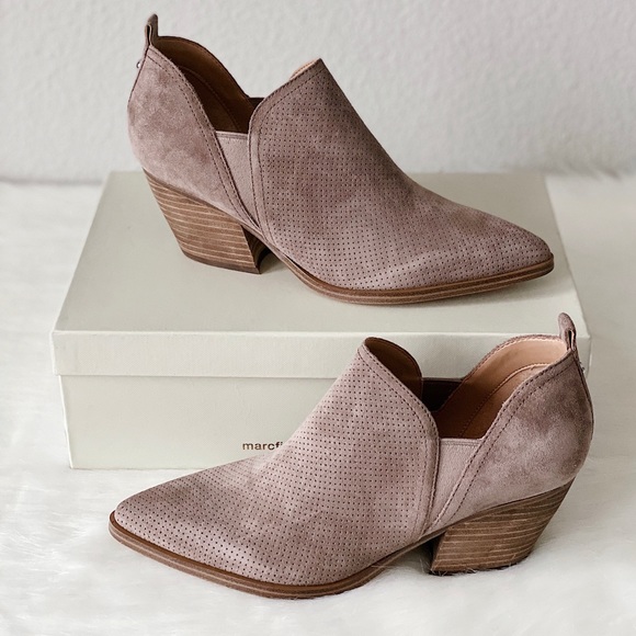 Marc Fisher Shoes - ✨New MARC FISHER Dalar Suede Chelsea Booties Taupe